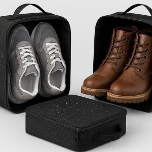 Waterproof Travel Shoe Bags Large Capacity Shoe Organizers With Zipper Portable Luggage Storage Pouch For Sneakers Boots