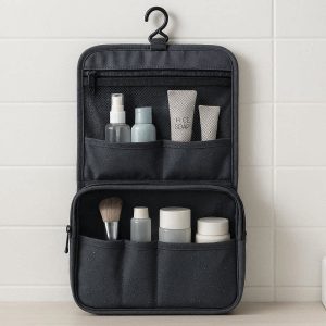 23 Functional Toiletry Travel Organizer Hanging Wash Bag With Hook Waterproof Cosmetic Storage Pouch For Bathroom Luggage